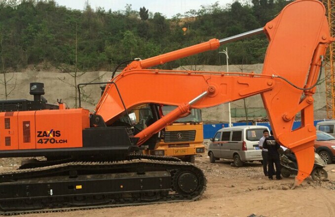 挖掘機巖石臂，挖掘機巖石臂廠家，挖掘機改裝巖石臂