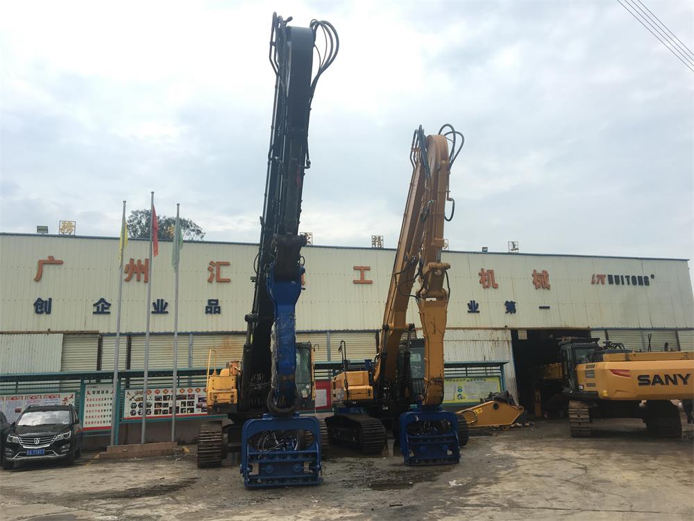 挖掘機(jī)打樁臂、打樁臂、打樁錘、挖掘機(jī)打樁臂廠家